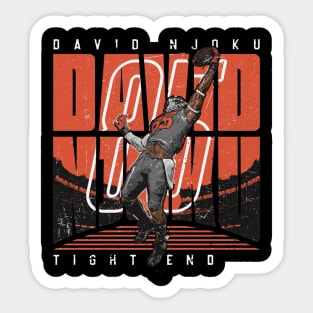 David Njoku Cleveland Stadium Sticker